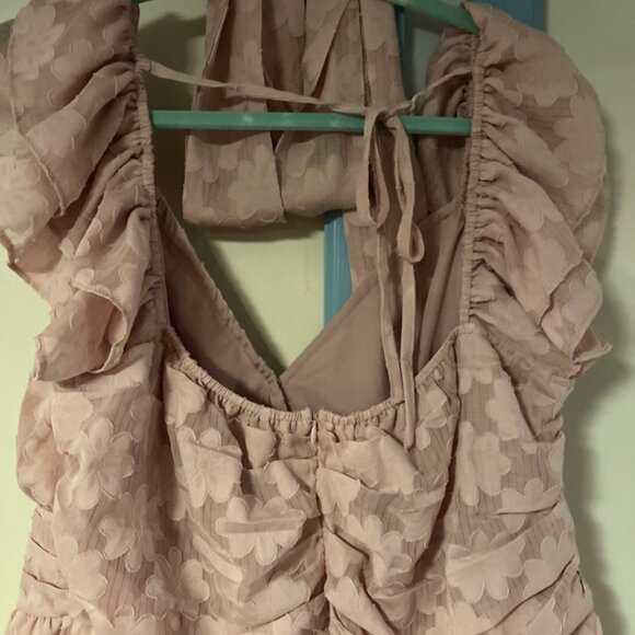 Pink Floral Romper - Picture 9 of 9